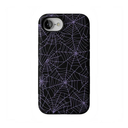 Midnight Web | Spider Web Case Phone Case Casetry Bold Flex + MagSafe® iPhone 16e