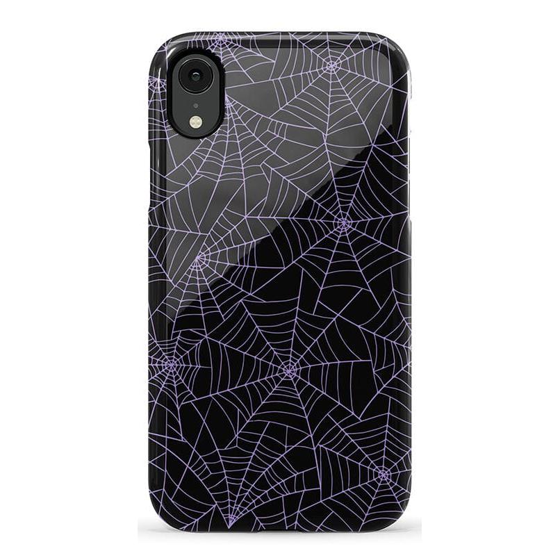 Midnight Web | Spider Web Case Phone Case Casetry Essential iPhone XR