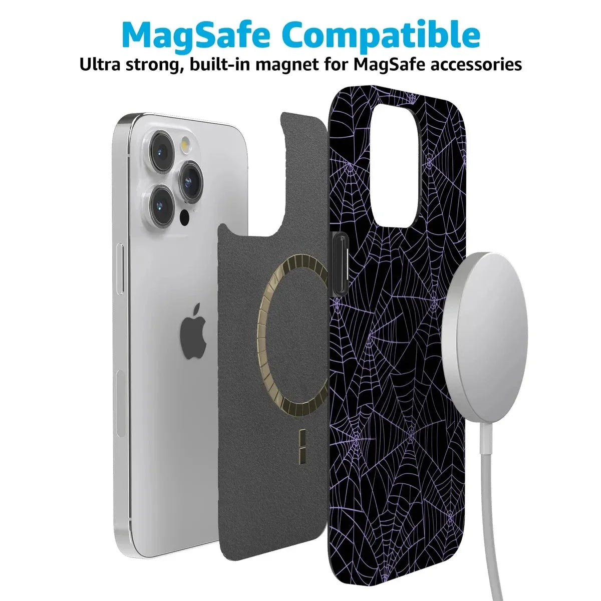 Midnight Web | Spider Web Case Phone Case Casetry