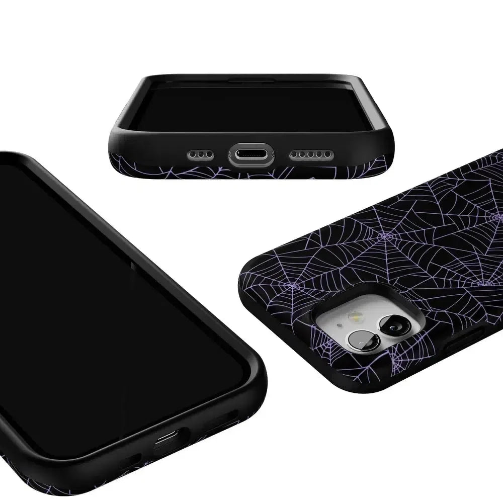 Midnight Web | Spider Web Case Phone Case Casetry