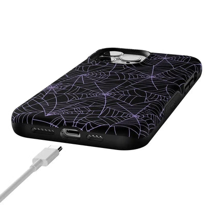 Midnight Web | Spider Web Case Phone Case Casetry