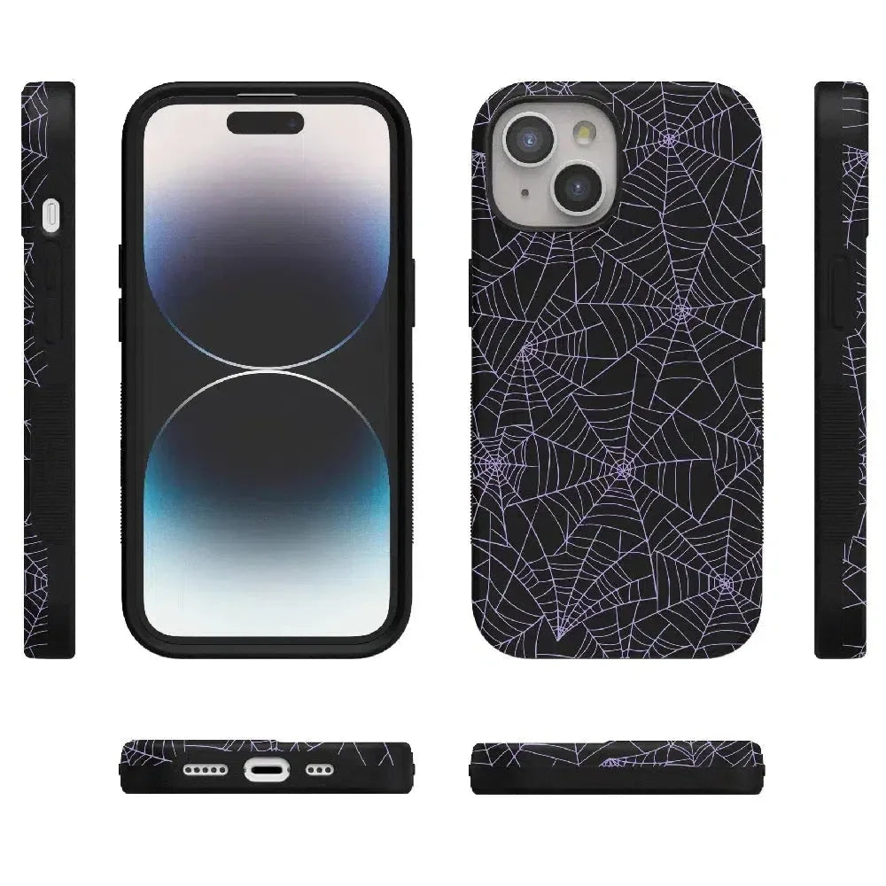 Midnight Web | Spider Web Case Phone Case Casetry