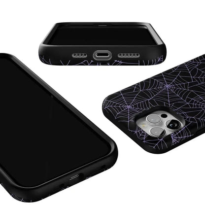 Midnight Web | Spider Web Case Phone Case Casetry