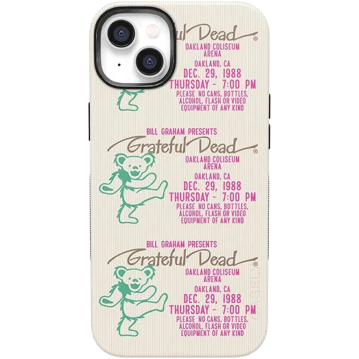 Miracle Ticket | Grateful Dead Vintage Case iPhone Case get.casely Bold + MagSafe® iPhone 14 Plus