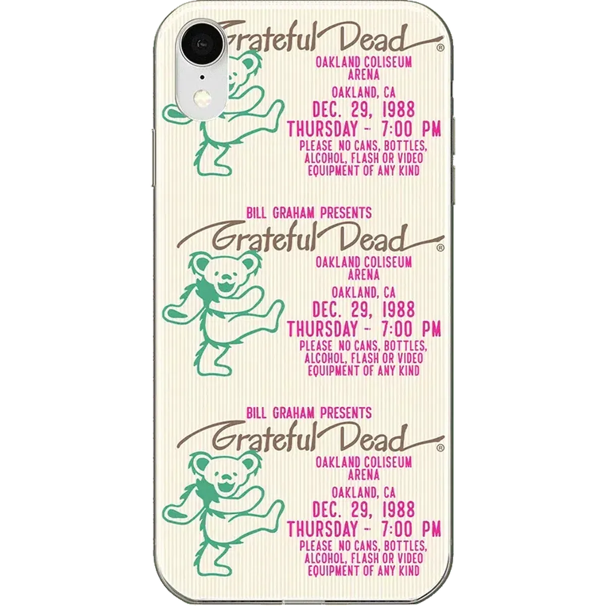 Miracle Ticket | Grateful Dead Vintage Case iPhone Case get.casely Classic iPhone XR