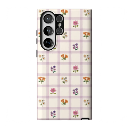 Meadow Check | Floral Gingham Case