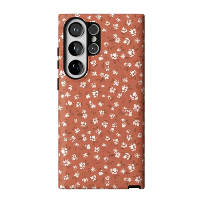 Mocha Meadow | Tiny Flowers Case iPhone Case get.casely Essential Galaxy S24 Ultra