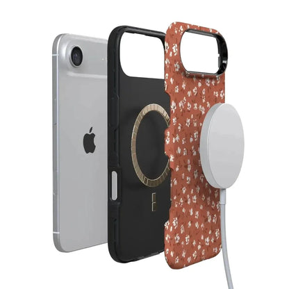 Mocha Meadow | Tiny Flowers Case iPhone Case get.casely