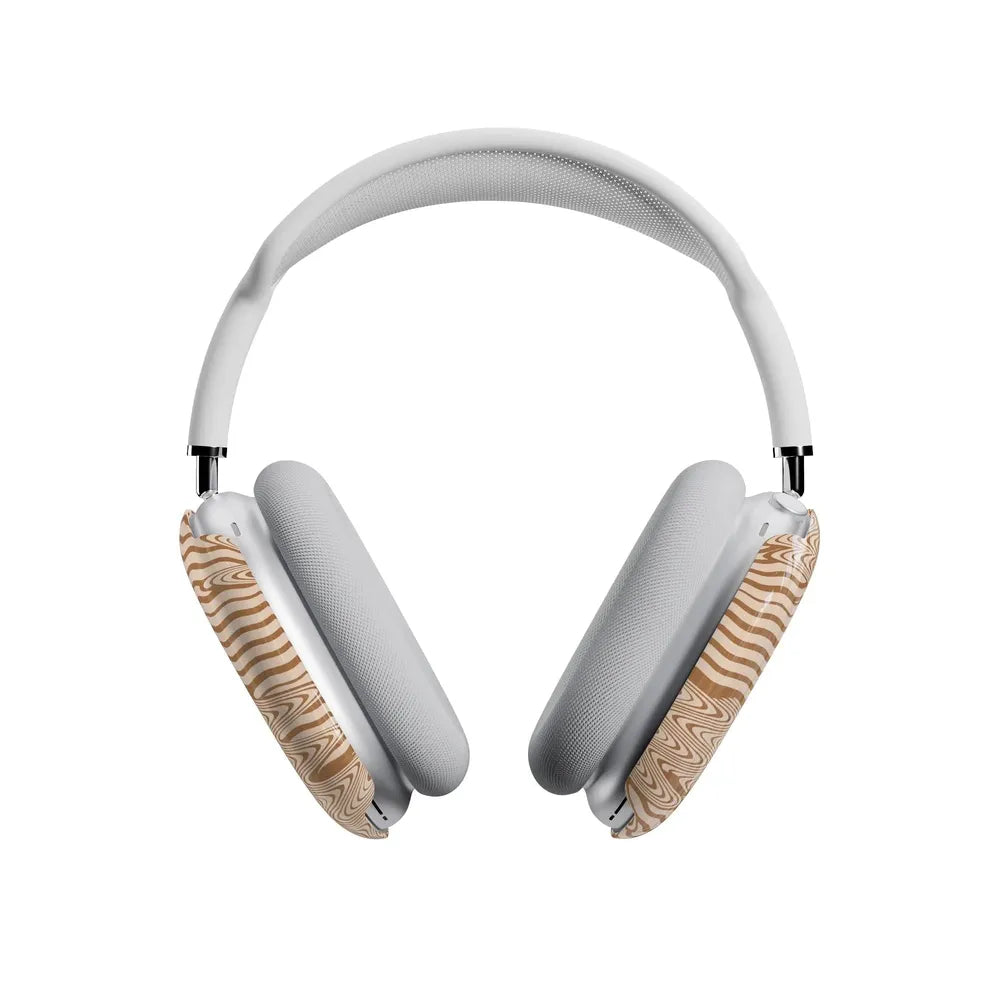 Mocha Ripple | Brown Waves AirPods Max Case AirPods Case Casetry