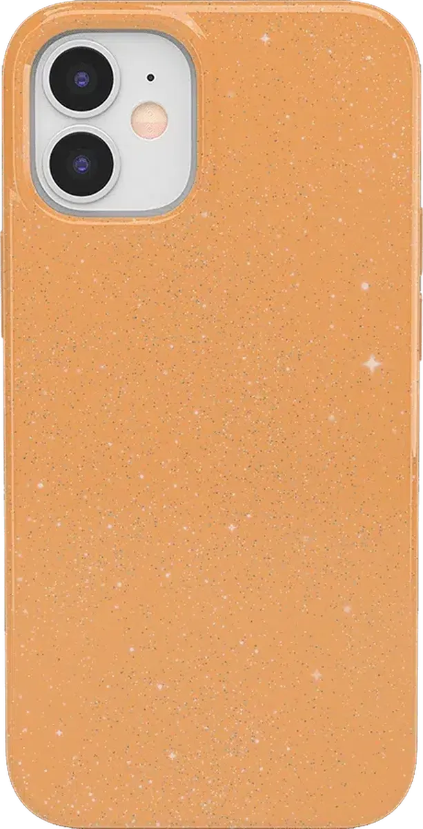 Morning Glow | Orange Pastel Shimmer Case iPhone Case get.casely Classic iPhone 12