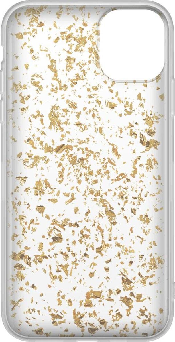 Morning Sparkle | Rose and Gold Flaked Clear Case iPhone Case get.casely