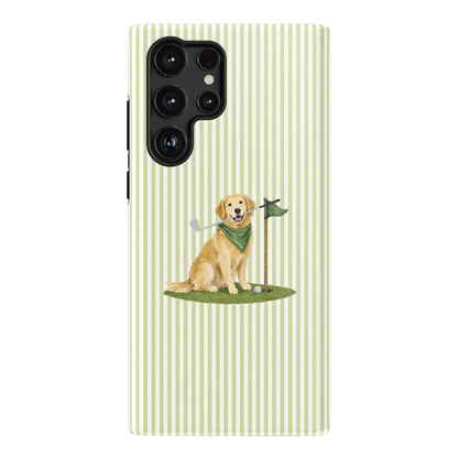 Golden on the Green | Clubhouse Case - Galaxy S22 Ultra