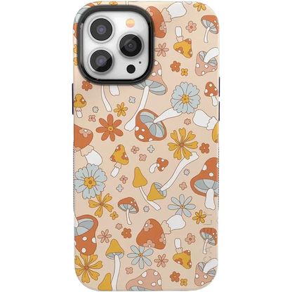 Mushroom Magic | Retro Floral Case iPhone Case get.casely Bold + MagSafe® iPhone 13 Pro Max
