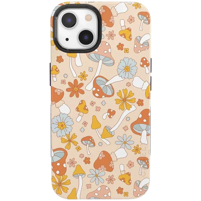 Mushroom Magic | Retro Floral Case iPhone Case get.casely Bold + MagSafe® iPhone 13