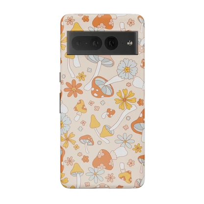 Mushroom Magic | Retro Floral Google Pixel Case Google Pixel Case Casetry Essential Google Pixel 7 Pro