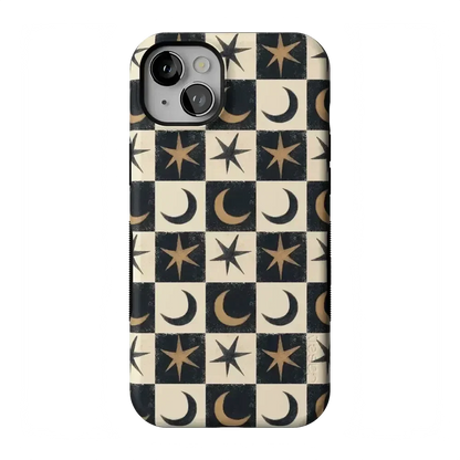 Mystic Moonstar | Black Celestial Case Phone Case get.casely Bold Flex + MagSafe® iPhone 14 Plus