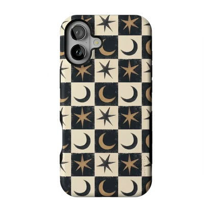 Mystic Moonstar | Black Celestial Case Phone Case get.casely Bold + MagSafe® iPhone 17