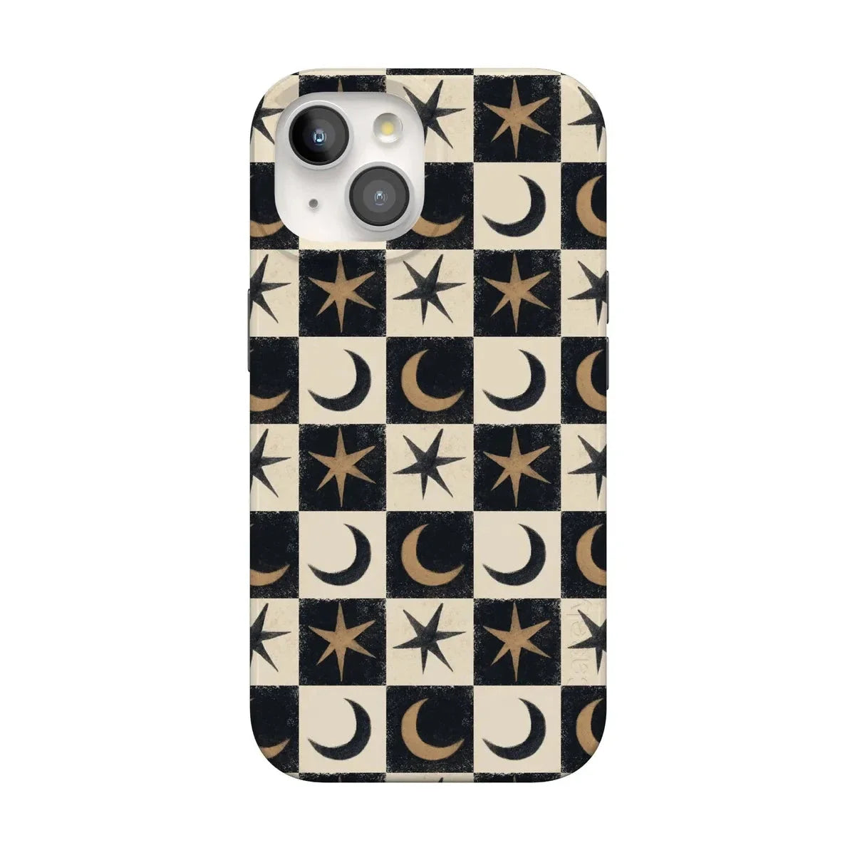 Mystic Moonstar | Black Celestial Case Phone Case get.casely Classic + MagSafe® iPhone 15 Plus