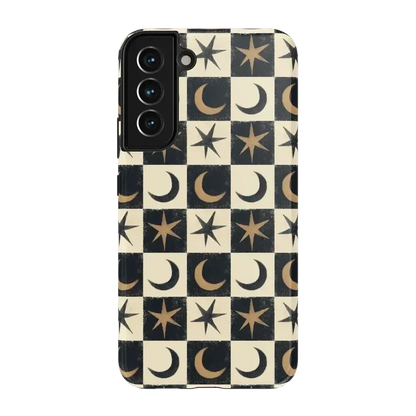 Mystic Moonstar | Black Celestial Case Phone Case get.casely Essential Galaxy S22 Plus