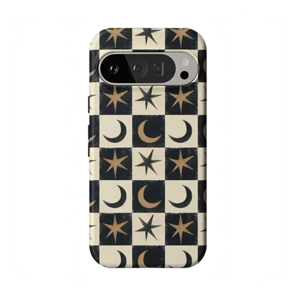 Mystic Moonstar | Black Celestial Case Phone Case get.casely Essential Google Pixel 9 Pro