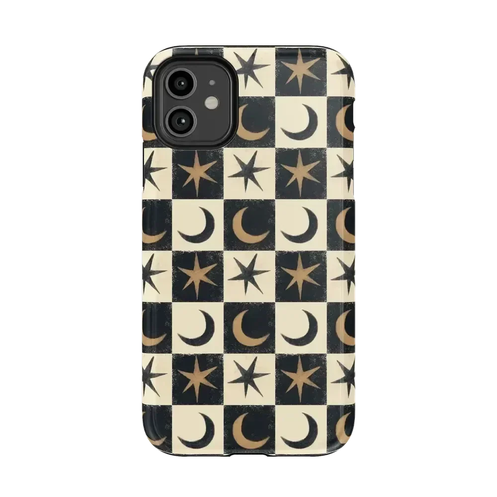 Mystic Moonstar | Black Celestial Case Phone Case get.casely Essential iPhone 11