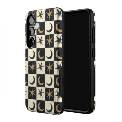 Mystic Moonstar | Black Celestial Case Phone Case get.casely