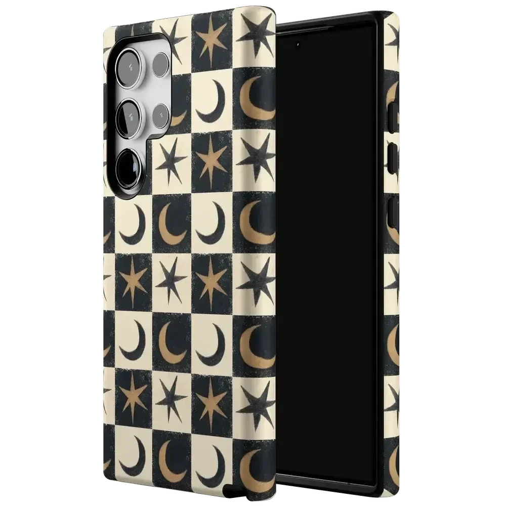 Mystic Moonstar | Black Celestial Case Phone Case get.casely