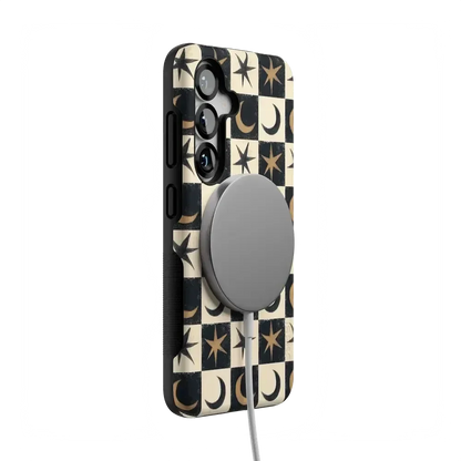 Mystic Moonstar | Black Celestial Case Phone Case get.casely