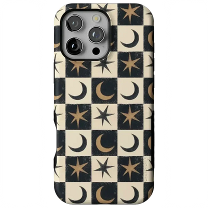 Mystic Moonstar | Black Celestial Case Phone Case get.casely