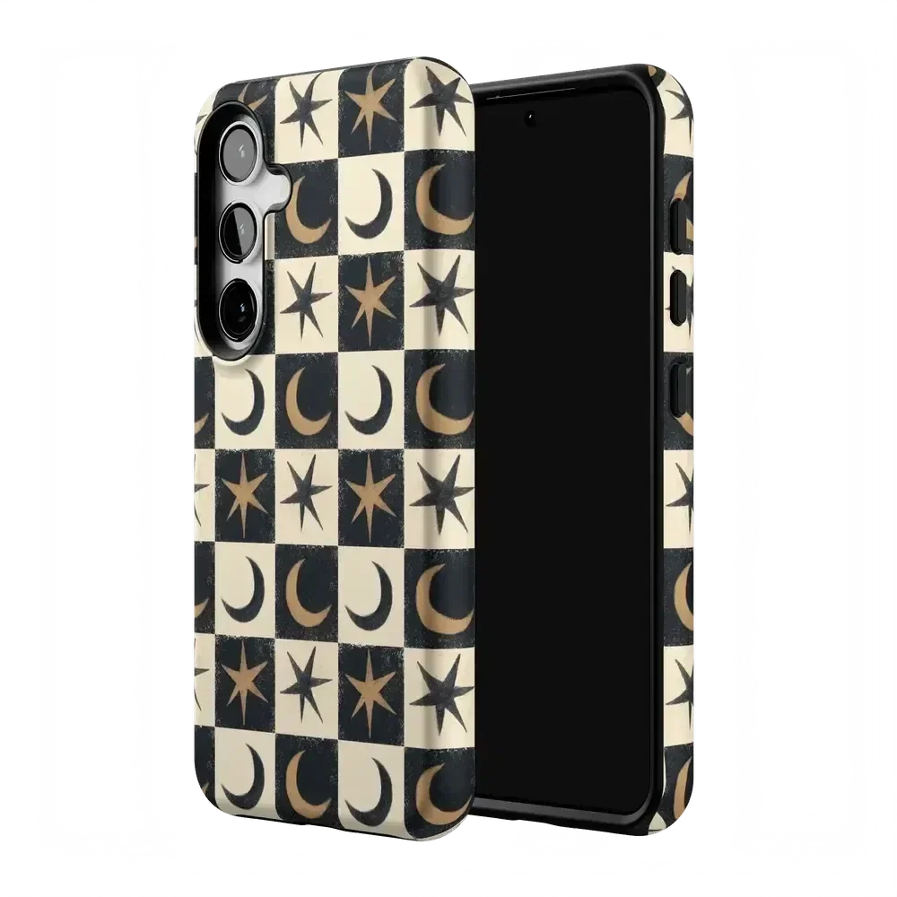 Mystic Moonstar | Black Celestial Case Phone Case get.casely