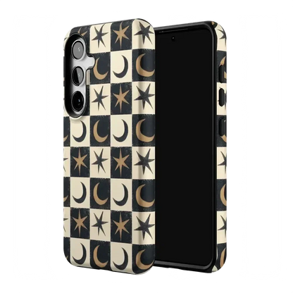Mystic Moonstar | Black Celestial Case Phone Case get.casely