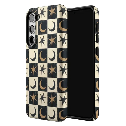 Mystic Moonstar | Black Celestial Case Phone Case get.casely