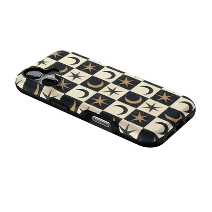 Mystic Moonstar | Black Celestial Case Phone Case get.casely