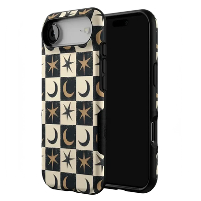 Mystic Moonstar | Black Celestial Case Phone Case get.casely