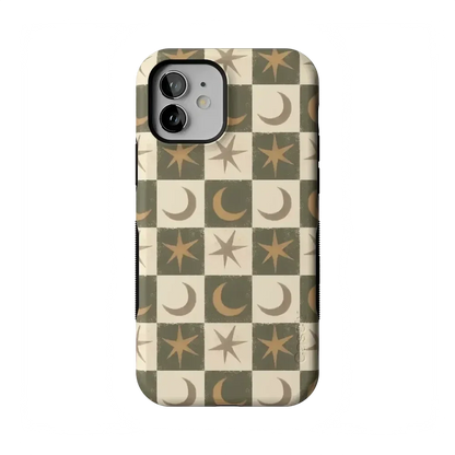 Mystic Moonstar | Green Celestial Case Phone Case get.casely Bold Flex + MagSafe® iPhone 12 Mini