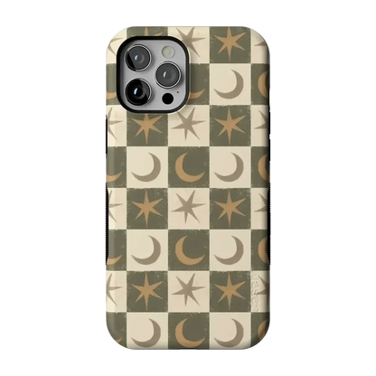 Mystic Moonstar | Green Celestial Case Phone Case get.casely Bold Flex + MagSafe® iPhone 12 Pro Max