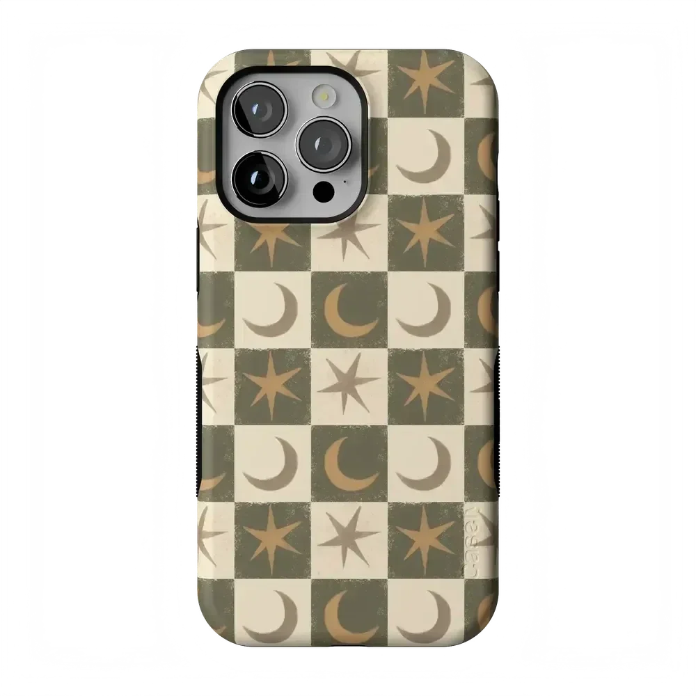 Mystic Moonstar | Green Celestial Case Phone Case get.casely Bold Flex + MagSafe® iPhone 14 Pro Max