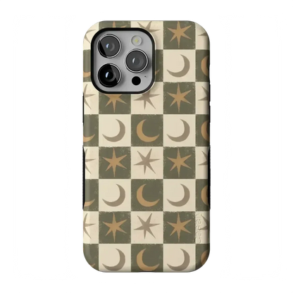 Mystic Moonstar | Green Celestial Case Phone Case get.casely Bold Flex + MagSafe® iPhone 14 Pro Max
