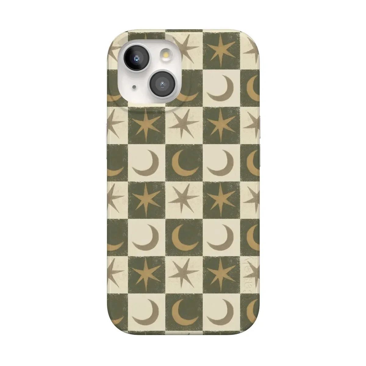 Mystic Moonstar | Green Celestial Case Phone Case get.casely Classic + MagSafe® iPhone 15 Plus