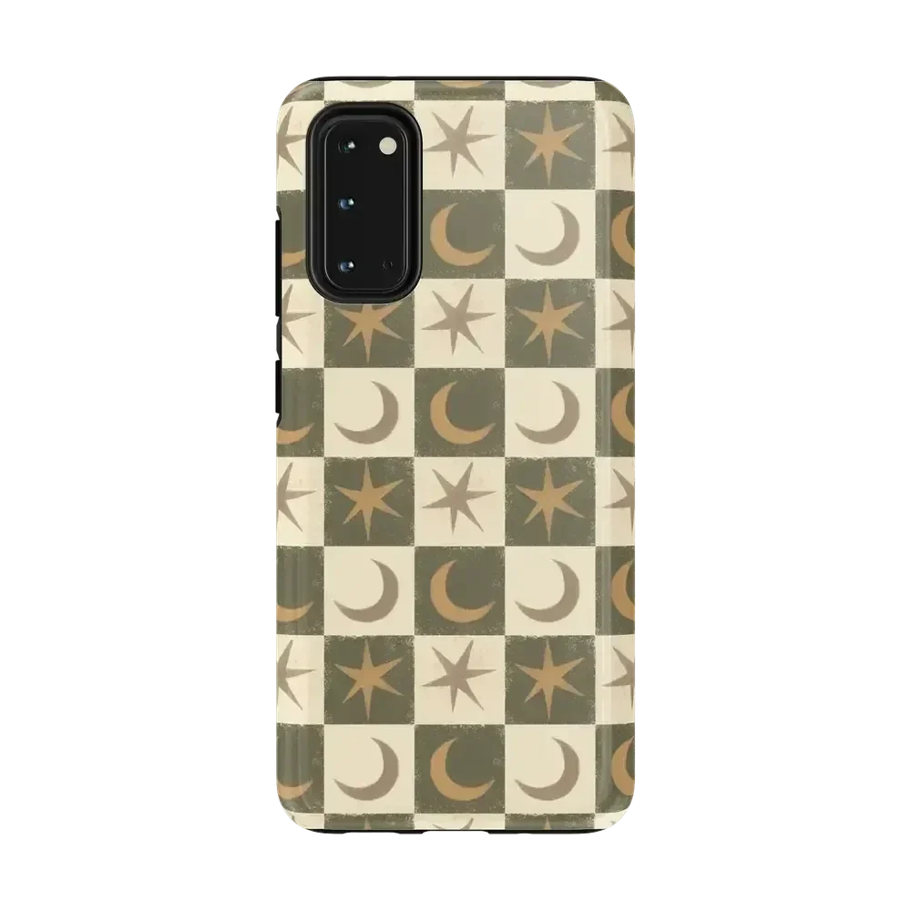 Mystic Moonstar | Green Celestial Case Phone Case get.casely Essential Galaxy S20