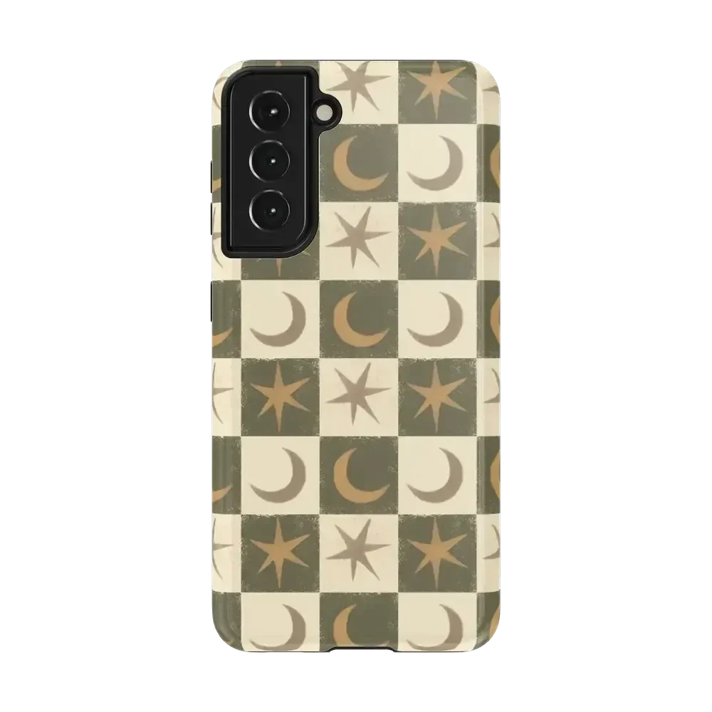 Mystic Moonstar | Green Celestial Case Phone Case get.casely Essential Galaxy S21