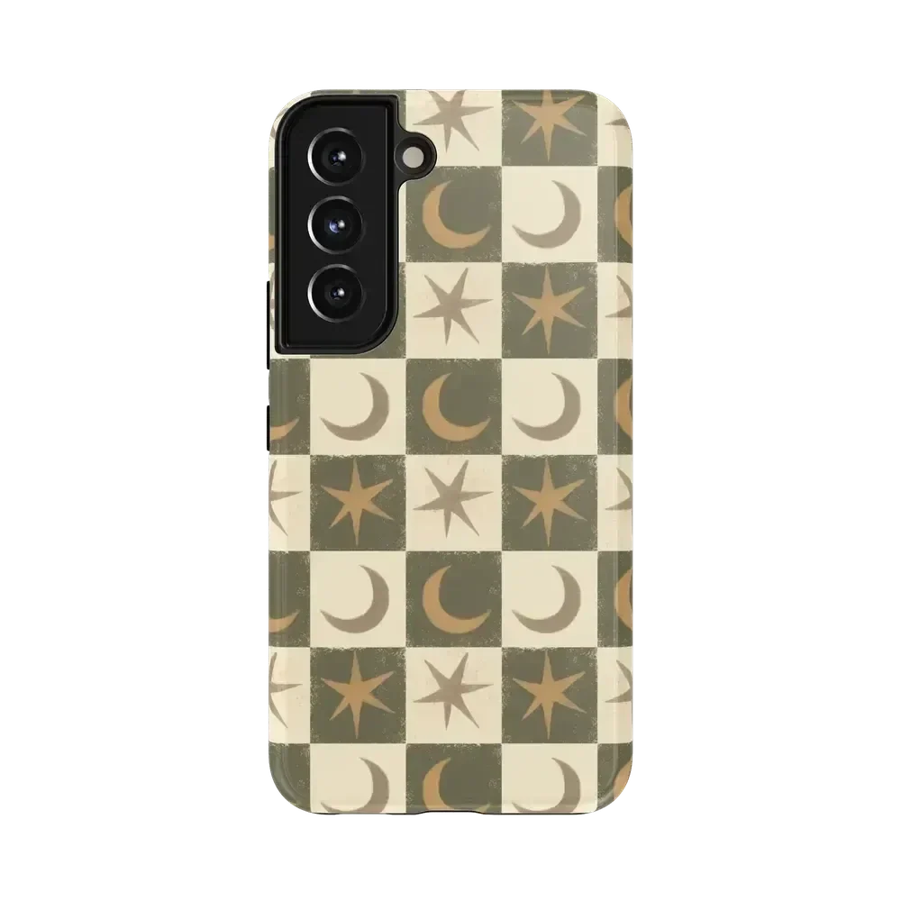 Mystic Moonstar | Green Celestial Case Phone Case get.casely Essential Galaxy S22
