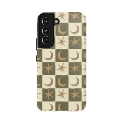 Mystic Moonstar | Green Celestial Case Phone Case get.casely Essential Galaxy S22