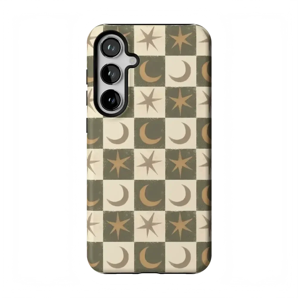 Mystic Moonstar | Green Celestial Case Phone Case get.casely Essential Galaxy S24 Plus