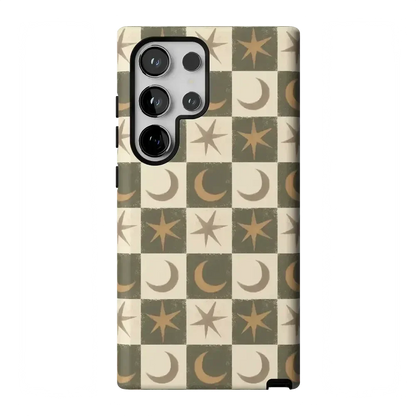 Mystic Moonstar | Green Celestial Case Phone Case get.casely Essential Galaxy S24 Ultra