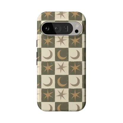 Mystic Moonstar | Green Celestial Case Phone Case get.casely Essential Google Pixel 9 Pro