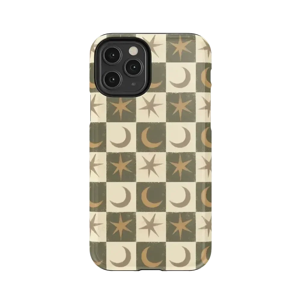 Mystic Moonstar | Green Celestial Case Phone Case get.casely Essential iPhone 11 Pro