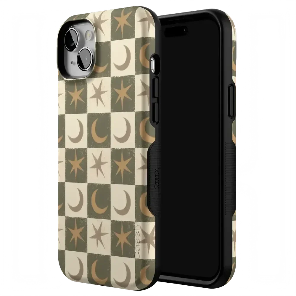 Mystic Moonstar | Green Celestial Case Phone Case get.casely