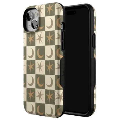 Mystic Moonstar | Green Celestial Case Phone Case get.casely