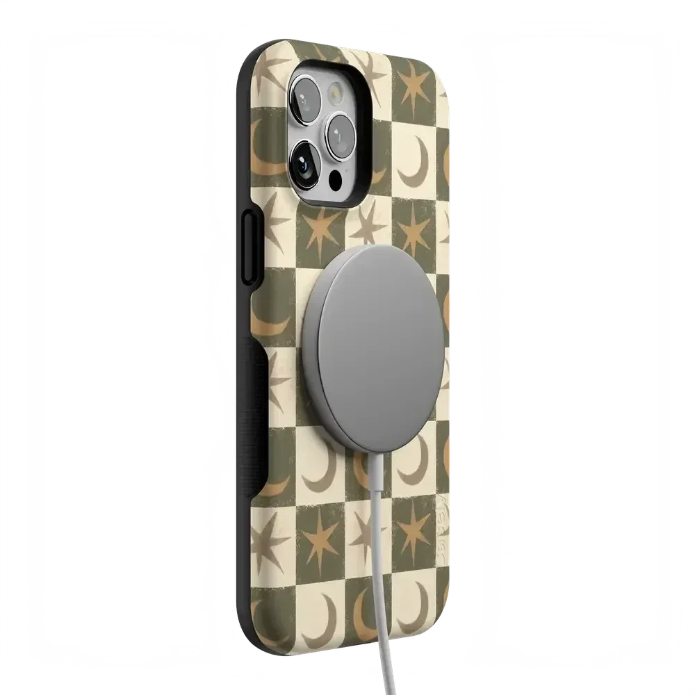 Mystic Moonstar | Green Celestial Case Phone Case get.casely